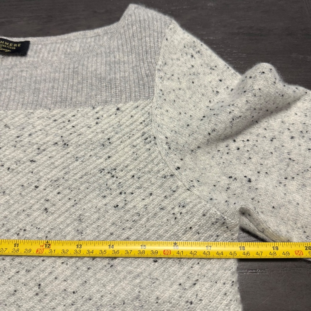 Charter Club Women’s 100% Cashmere Color Block Sweater‎ Size S - Picture 5 of 8